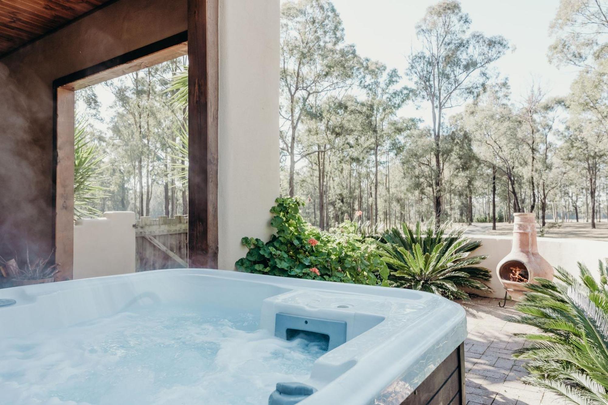 Casa La Vina Pokolbin - Romantic Villas With Outdoor Hot Tubs And Fireplaces Eksteriør billede